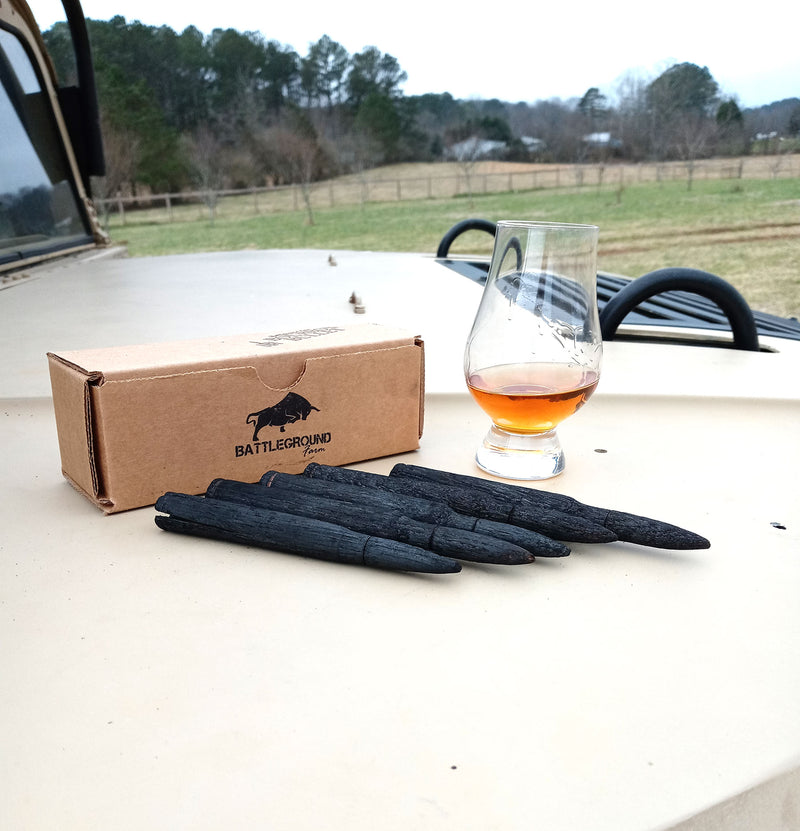 Box of 5 Duds - Oak, Maple, or Cherry Bourbon Finishing Bullets