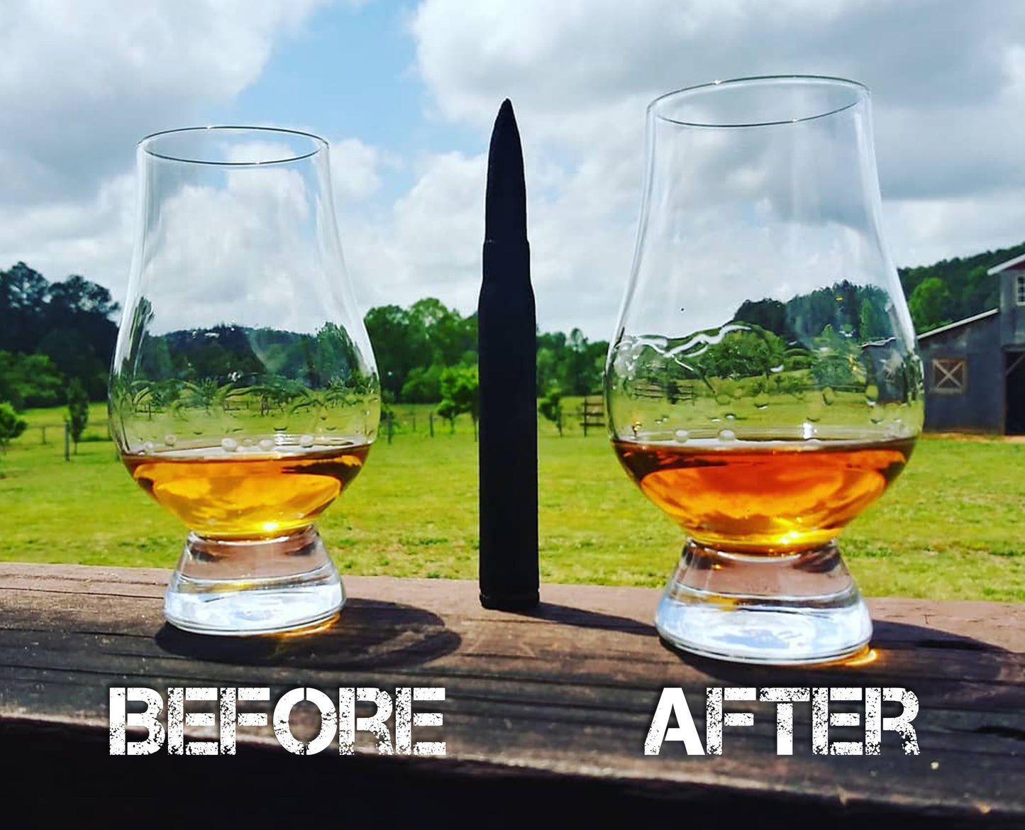 Premium Charred Oak Bourbon Staves - Smoothing & Aging | BARREL.338 by BattleGround Farm (Double Shot)