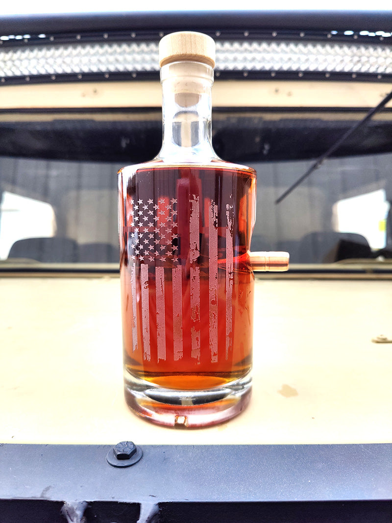 Let Freedom Ring - Decanter Gift Set & Choice BARREL.338 Bourbon Finishing Bullet