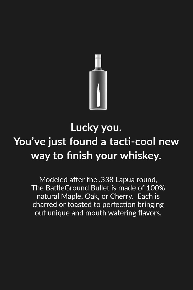CHERRY TRY ME! - BARREL.338 - Single Shot Bourbon Finishing Bullet