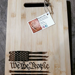 We The People - Cutting Board