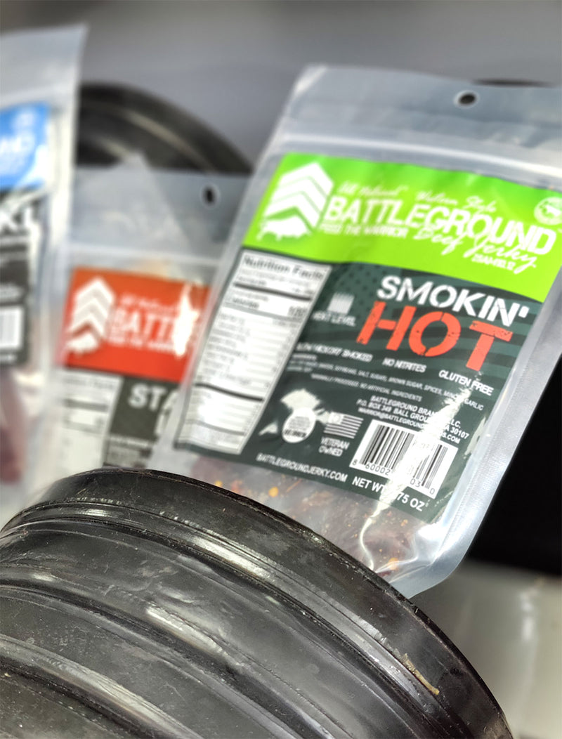 Smokin' Hot - BattleGround Beef Jerky