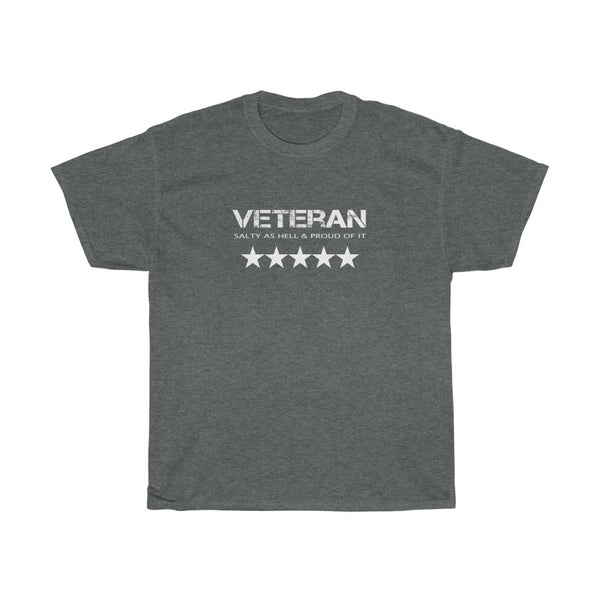 Veteran Salty & Proud - Men's Cotton TShirt