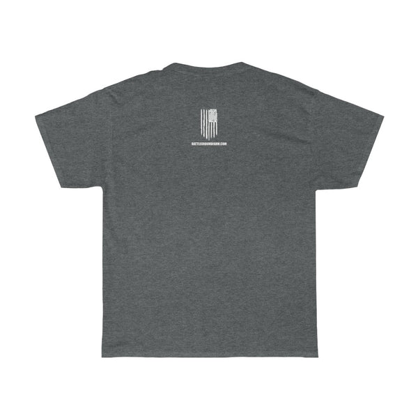 GOD FAMILY FREEDOM Bull - Men's Cotton TShirt
