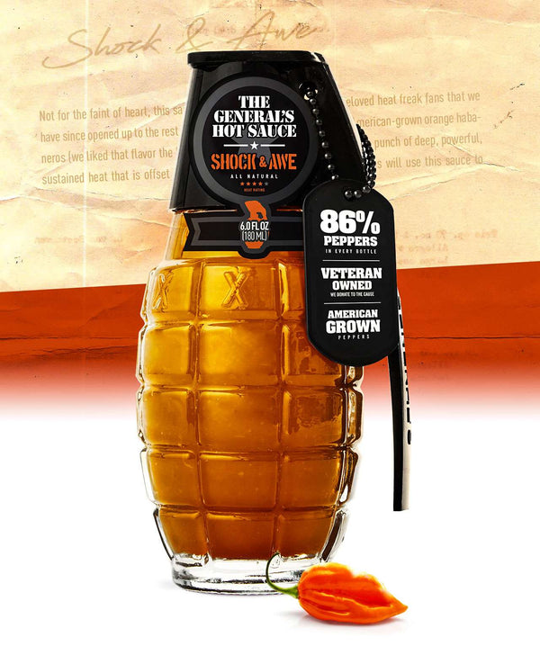 Shock & Awe - General's Grenade Hot Sauce